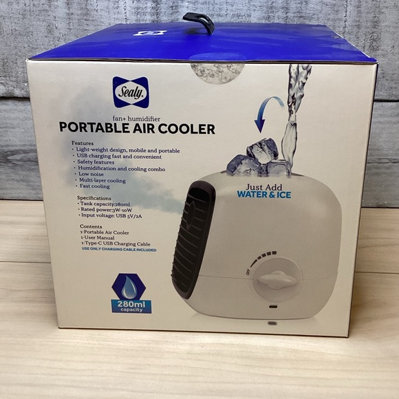 Sealy Portable Air Cooler
(fan + humidifier) - Picture 3 of 6